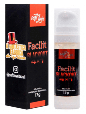 Facilit Blackout 4X1 Anestésico 17G Soft Love - Conforto e Prazer sem Fronteiras