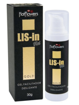 lis-in Gold gel anal facilitador 30g - Hot Flowers
